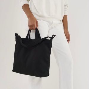 Black tote bag BAGGU